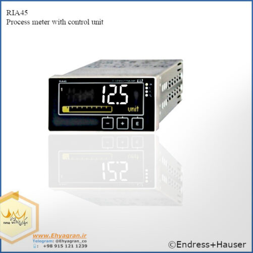 اندازه گیرنده ی فرایند RIA45 با عملکرد کنترلی Process meter with control unit RIA45