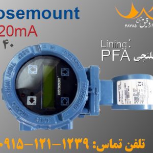 فلومتر بین فلنچی PFA مغناطیسی روزمونت فروشی جهت فروش
