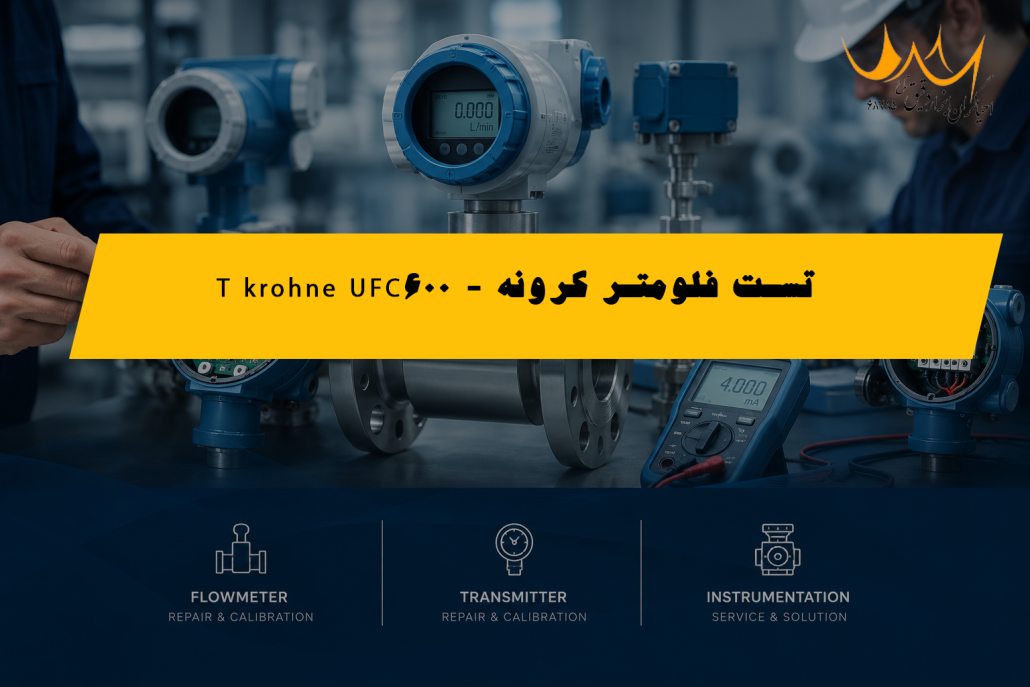 تست فلومتر کرونه - krohne UFC600 T