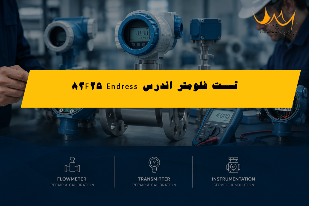 تست فلومتر اندرس Endress 83F25